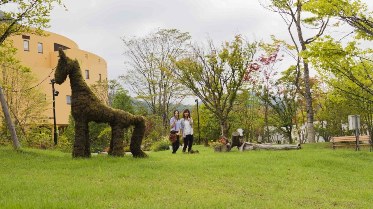 Hotel Morinokaze Oshuku Shizukuishi Exterior foto